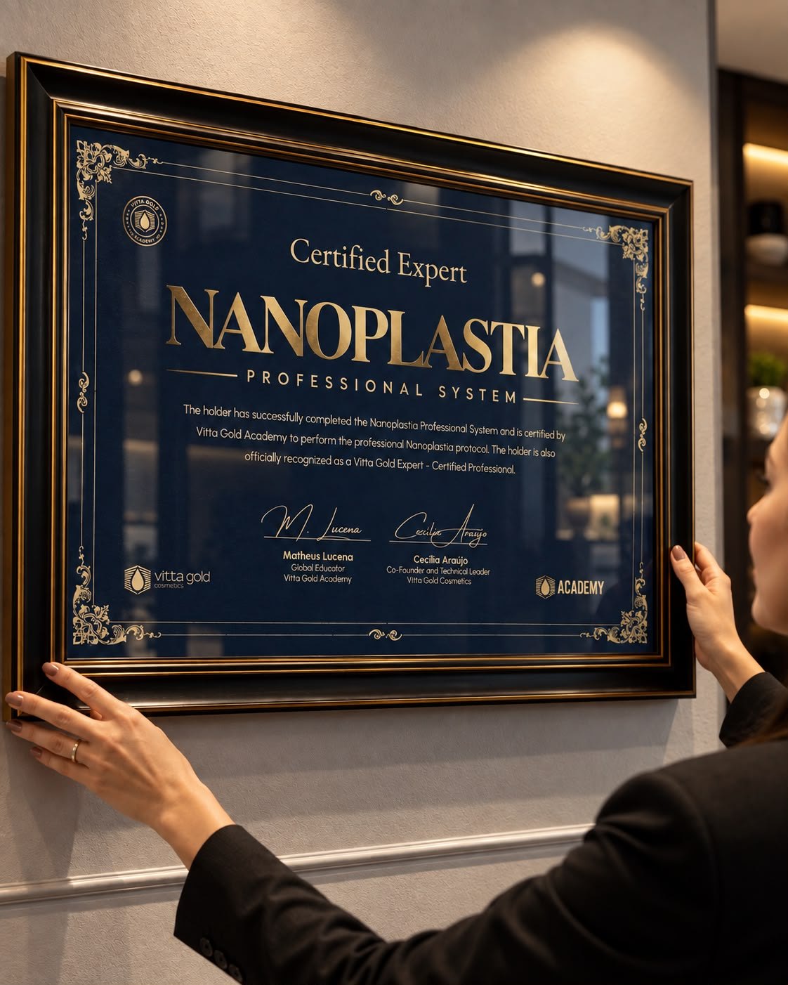 Official Nanoplastia Certificate