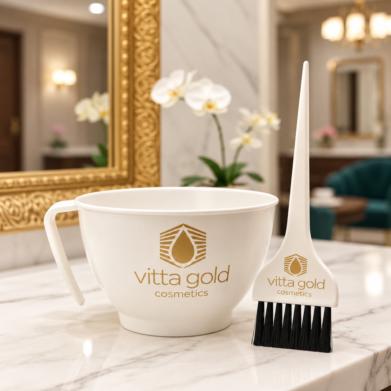Precision bowl & brush