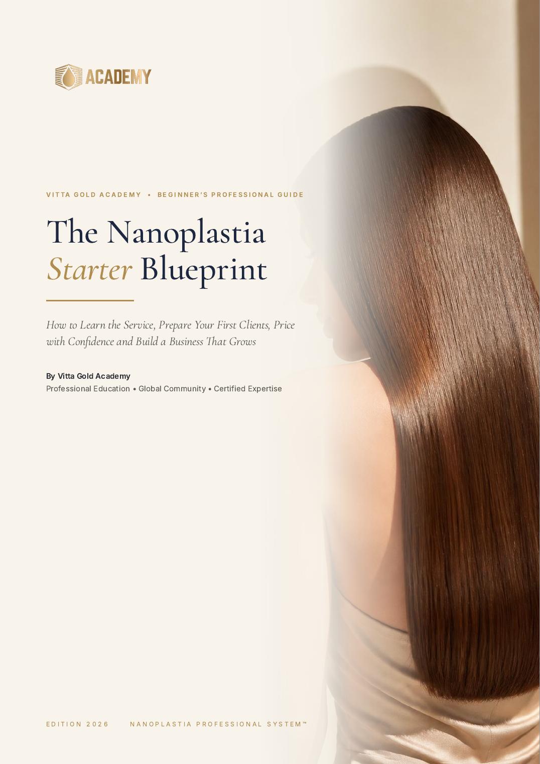 Cover of the free ebook: The Nanoplastia Starter Blueprint